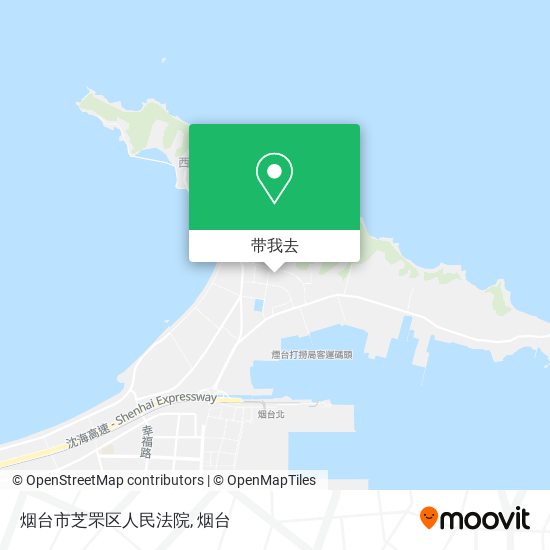 烟台市芝罘区人民法院地图