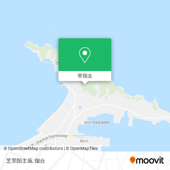 芝罘阳主庙地图