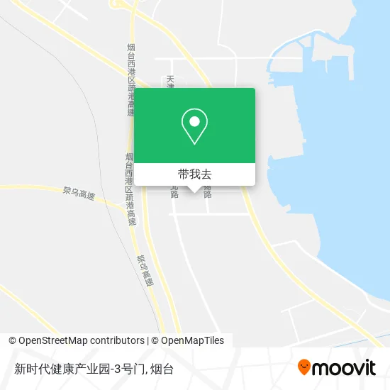 新时代健康产业园-3号门地图