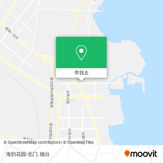 海韵花园-北门地图