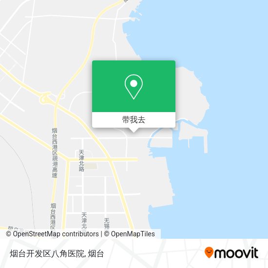 烟台开发区八角医院地图