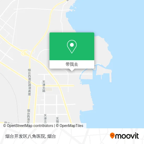 烟台开发区八角医院地图