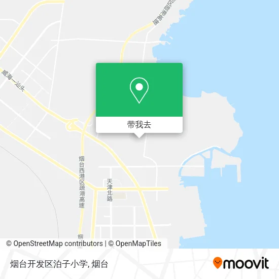 烟台开发区泊子小学地图