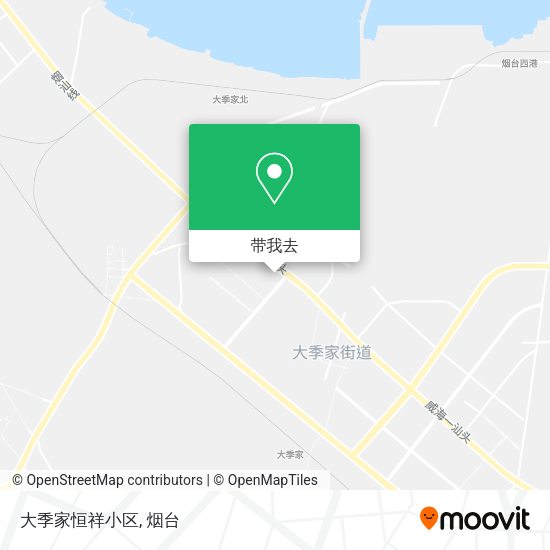 大季家恒祥小区地图