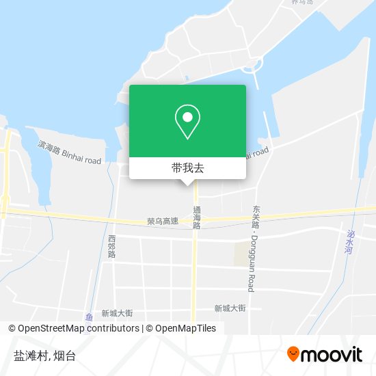 盐滩村地图