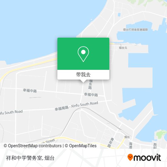 祥和中学警务室地图