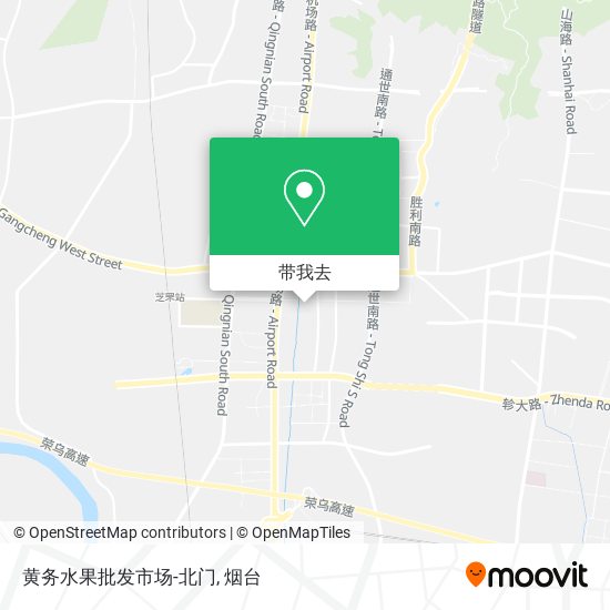 黄务水果批发市场-北门地图