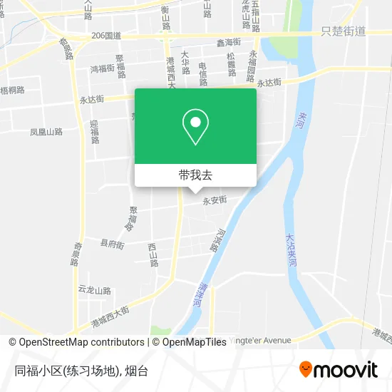 同福小区(练习场地)地图