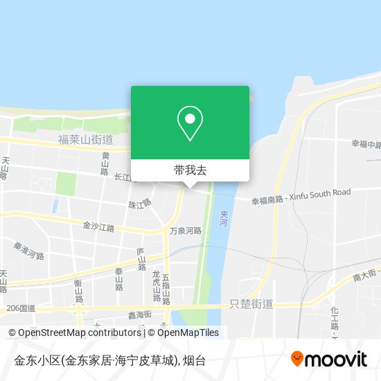 金东小区(金东家居·海宁皮草城)地图