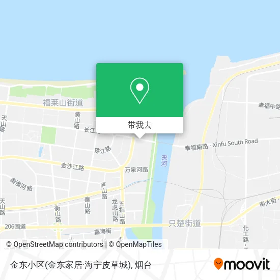 金东小区(金东家居·海宁皮草城)地图