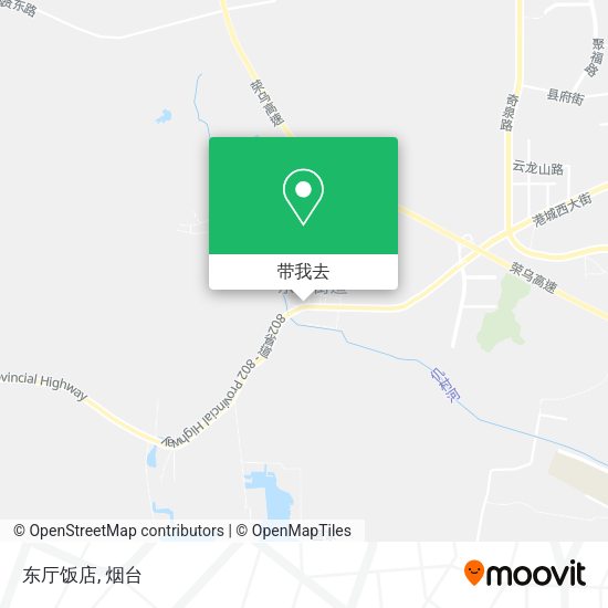 东厅饭店地图