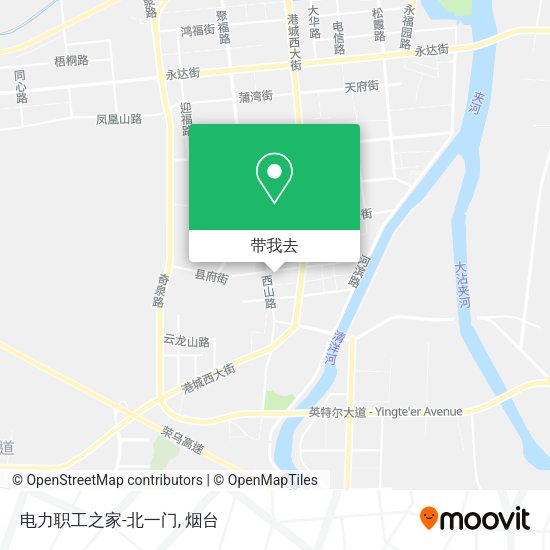 电力职工之家-北一门地图