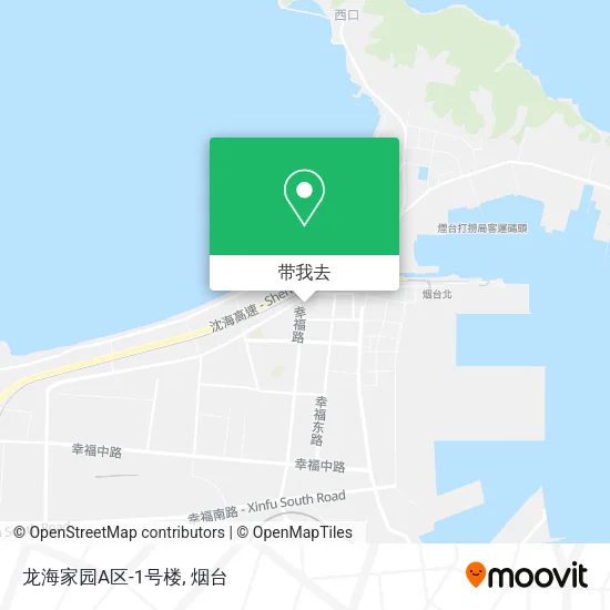 龙海家园A区-1号楼地图