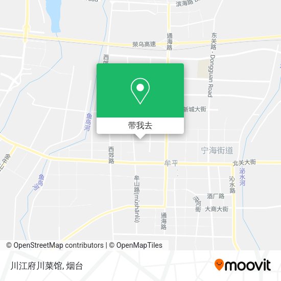 川江府川菜馆地图
