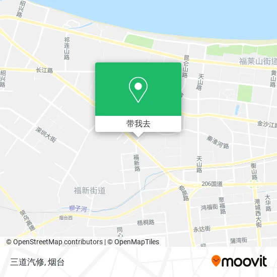 三道汽修地图
