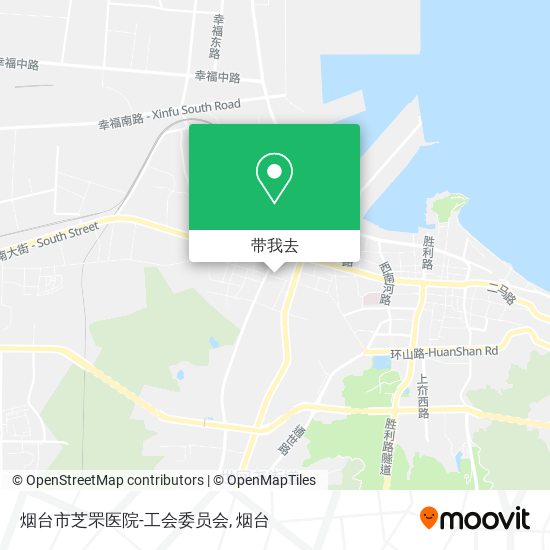 烟台市芝罘医院-工会委员会地图