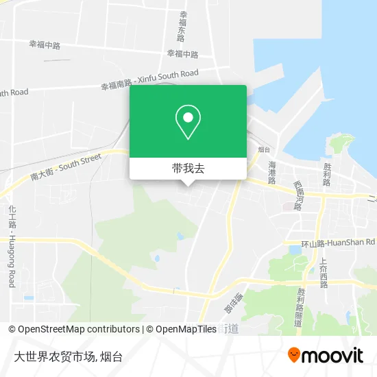 大世界农贸市场地图
