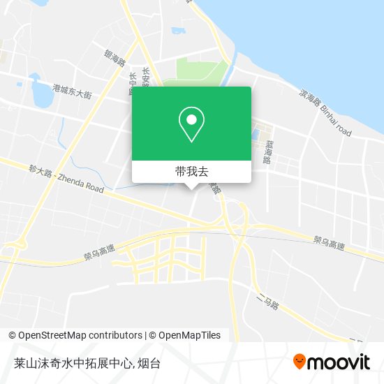 莱山沫奇水中拓展中心地图