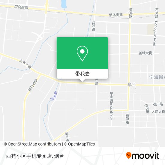 西苑小区手机专卖店地图