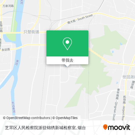 芝罘区人民检察院派驻锦绣新城检察室地图