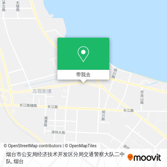 烟台市公安局经济技术开发区分局交通警察大队二中队地图