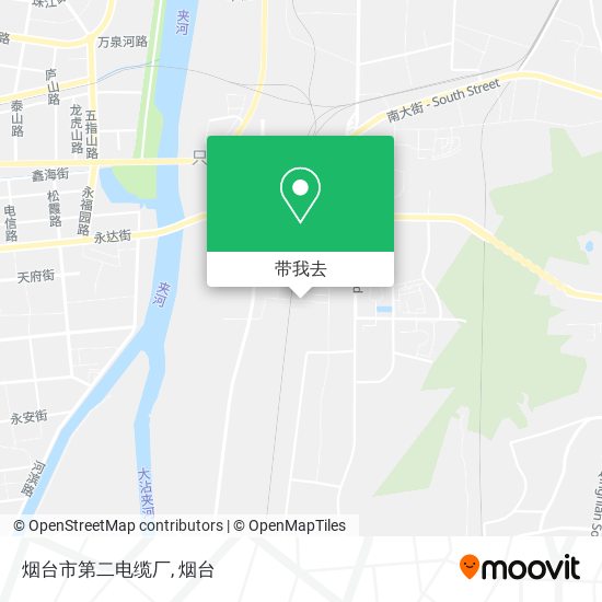 烟台市第二电缆厂地图