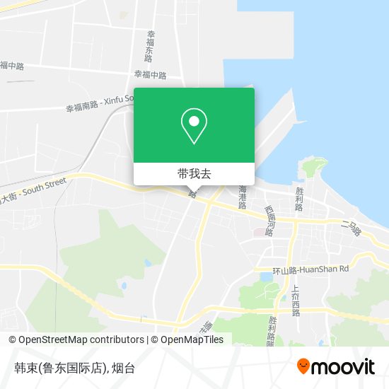 韩束(鲁东国际店)地图