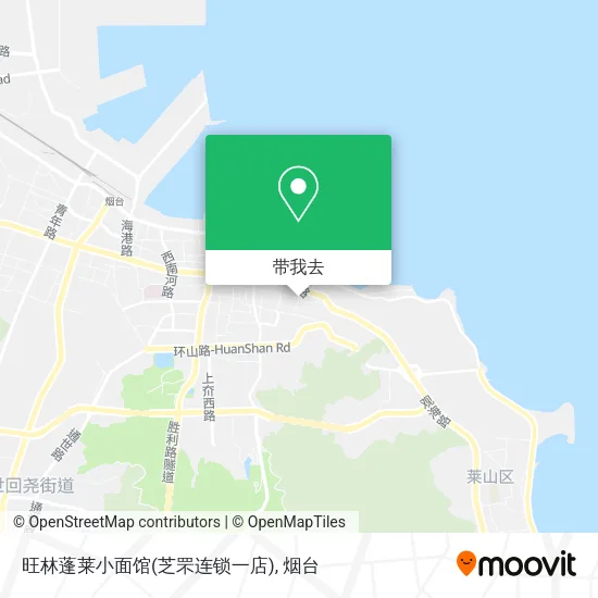 旺林蓬莱小面馆(芝罘连锁一店)地图