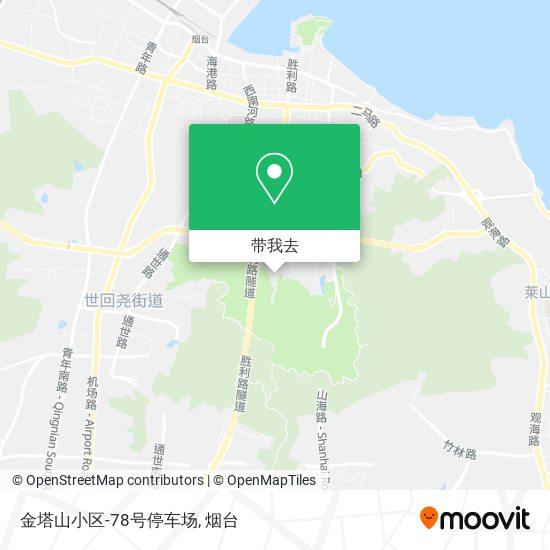 金塔山小区-78号停车场地图
