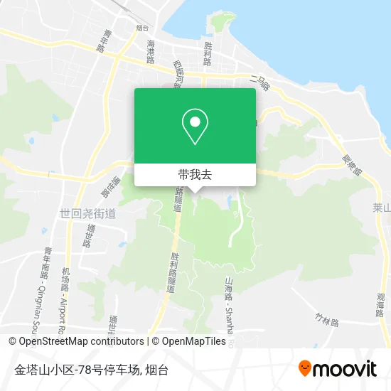 金塔山小区-78号停车场地图