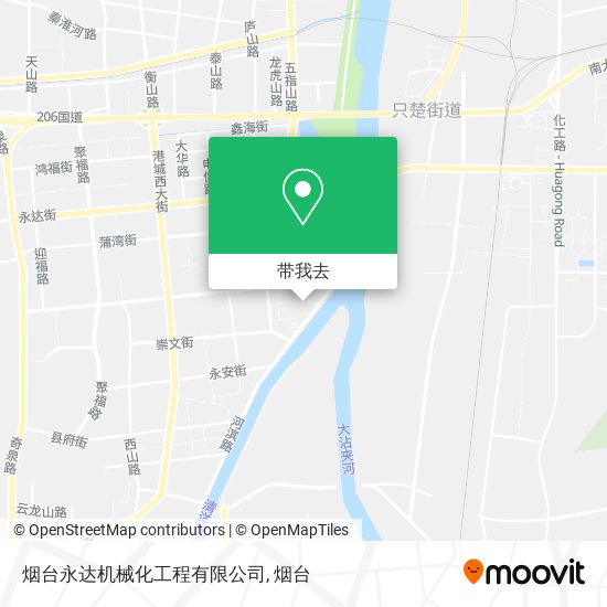 烟台永达机械化工程有限公司地图