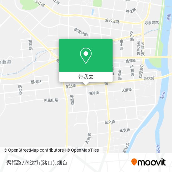 聚福路/永达街(路口)地图