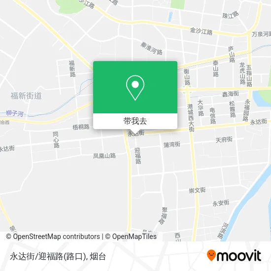 永达街/迎福路(路口)地图
