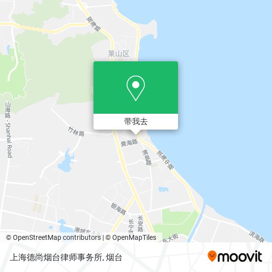 上海德尚烟台律师事务所地图
