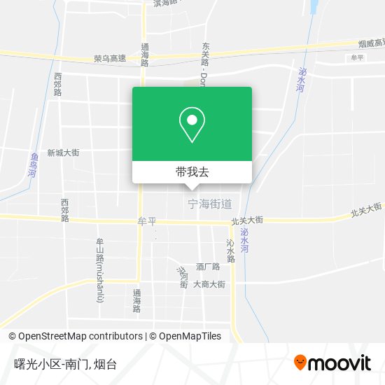 曙光小区-南门地图