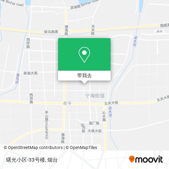 曙光小区-33号楼地图