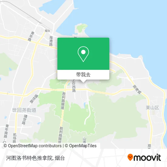 河图洛书特色推拿院地图