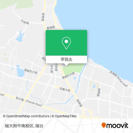 烟大附中南校区地图