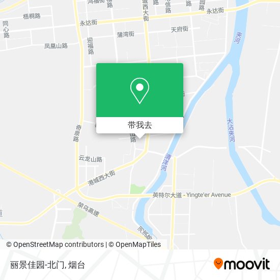 丽景佳园-北门地图