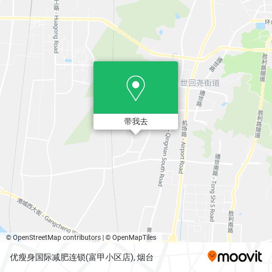 优瘦身国际减肥连锁(富甲小区店)地图