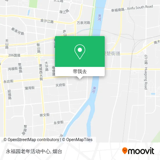 永福园老年活动中心地图