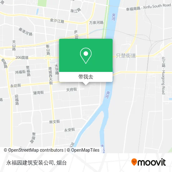 永福园建筑安装公司地图