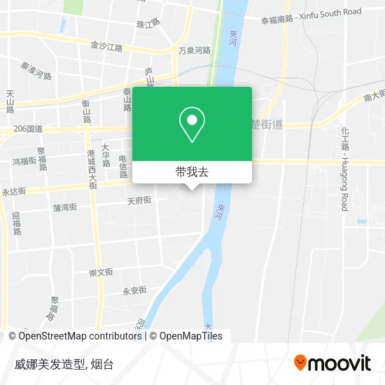 威娜美发造型地图