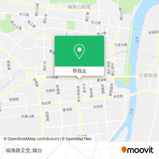 福海路立交地图