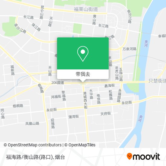 福海路/衡山路(路口)地图