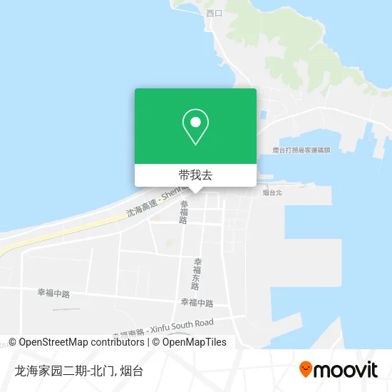 龙海家园二期-北门地图