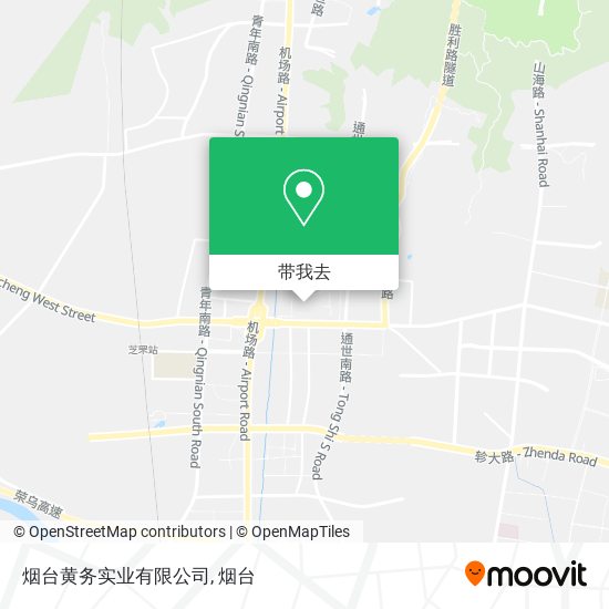烟台黄务实业有限公司地图