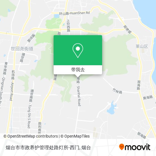 烟台市市政养护管理处路灯所-西门地图