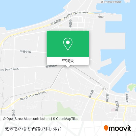 芝罘屯路/新桥西路(路口)地图