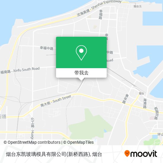 烟台东凯玻璃模具有限公司(新桥西路)地图